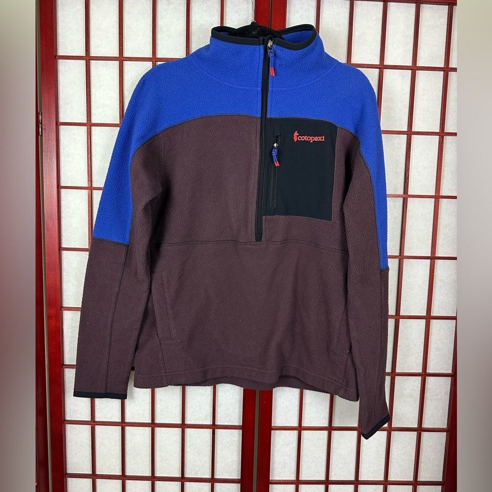 Cotopaxi Womens Abrazo Half Zip Fleece Pullover Colorblock Jacket Medium